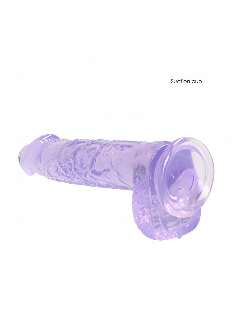 REALROCK 6" DILDO PURPLE