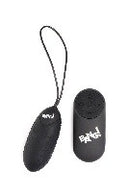 BANG! NUBBED EGG WITH REMOTE BLACK