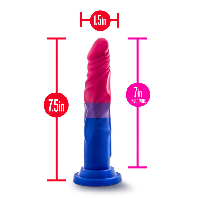 AVANT PRIDE 7.5" DILDO P8 LOVE