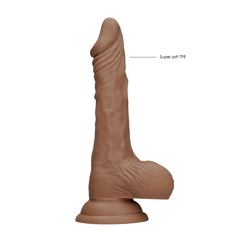 REALROCK 9" DILDO TAN