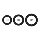 FORTO F-61 C*CK RING 3PK BLACK