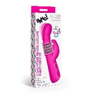 Bang! Come Hither Beaded silicone rabbit vibrator retail box with the pink rabbit pictured