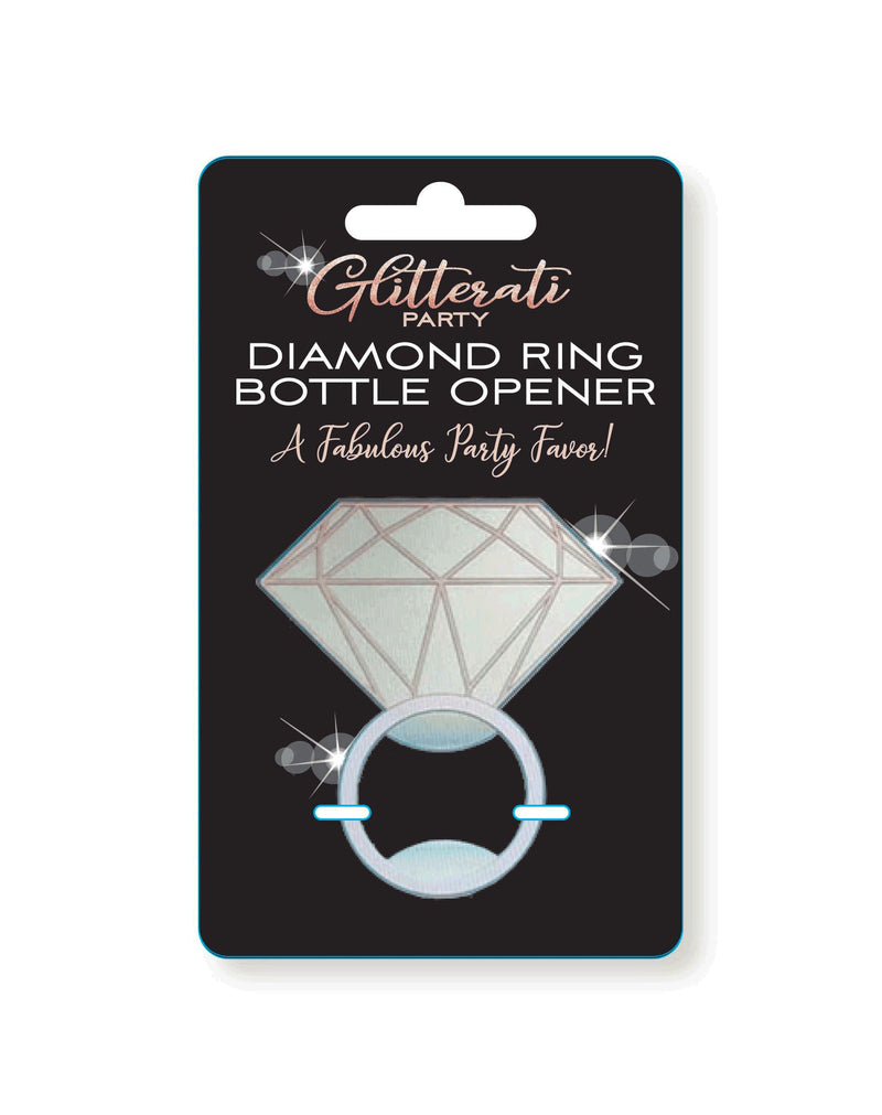 GLITTERATI DIAMOND RING BOTTLE OPENER