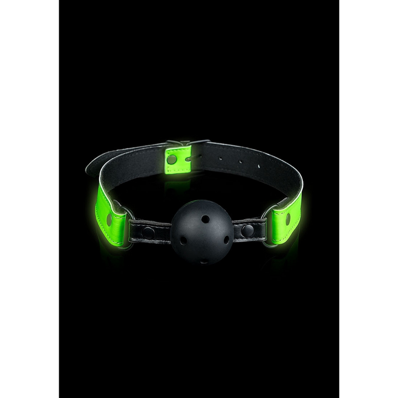 GLOW IN THE DARK BREATHABLE BALL GAG