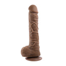 GENDER X TRUE FEEL 10" POSEABLE DILDO DARK