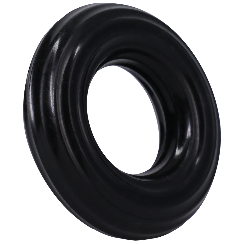 ROCK SOLID RIBBED DONUT BLACK