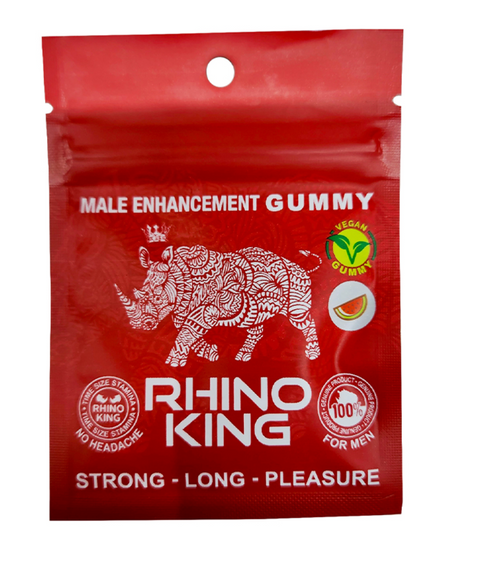 RHINO KING STRAWBERRY ENHANCEMENT GUMMY