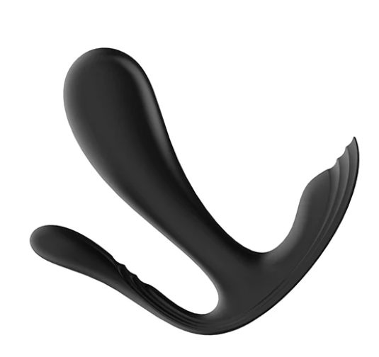 SATISFYER TOP SECRET WEARABLE VIBE BLACK