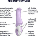 SATISFYER CHARMING SMILE G SPOT VIBE PURPLE
