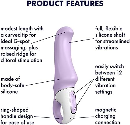 SATISFYER CHARMING SMILE G SPOT VIBE PURPLE