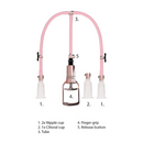 CLITORAL & NIPPLE PUMP SET MEDIUM