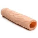 JOCK EXTRA LONG 3" PENIS EXTENDER SLEEVE LIGHT