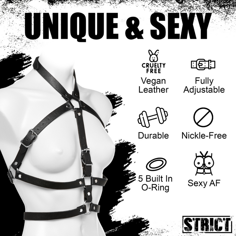 STRICT BODY HARNESS BLACK S/M