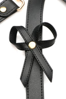 STRICT BONDAGE BOWS HARNESS BLACK XL/XXL