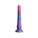 COLOURS STACKED PINK & BLUE 9" DILDO