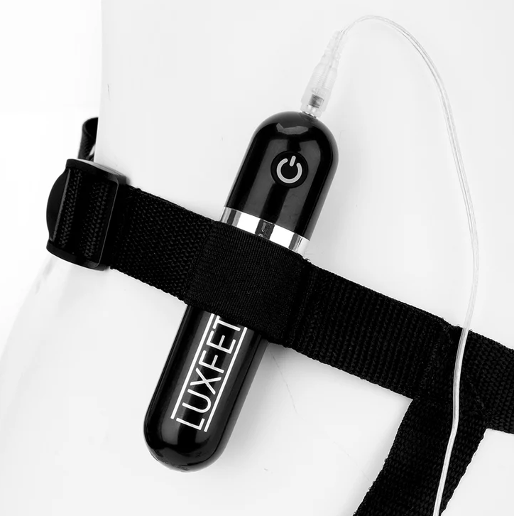 LUX FETISH 3PC STRAP ON PEGGING SET