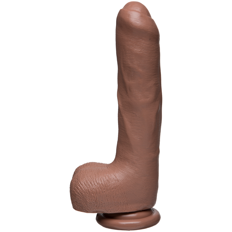 THE D UNCUT FIRMSKYN CARAMEL 9" DILDO