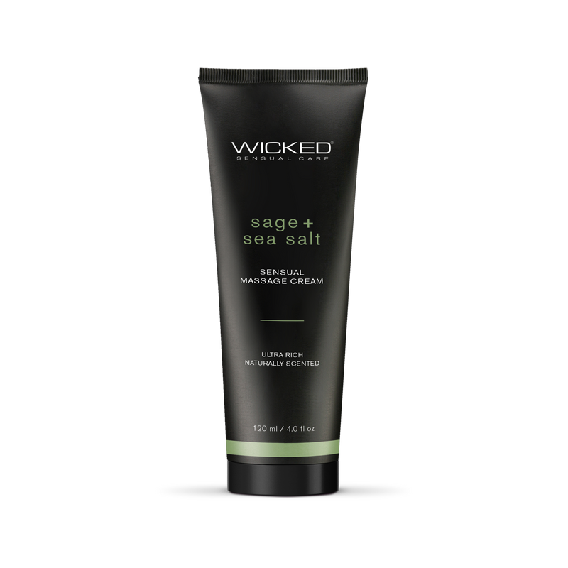 WICKED MASSAGE CREAM SAGE SEA SALT 4OZ