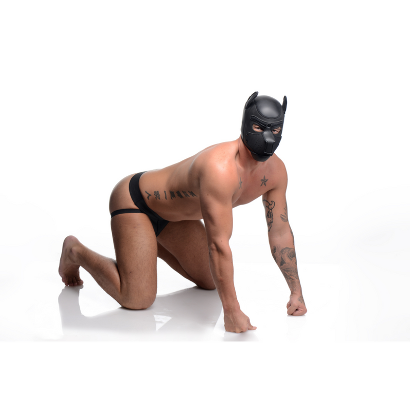 MASTER SERIES SPIKE PUPPY HOOD BLACK
