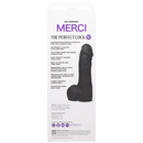 MERCI THE PERFECT DILDO 10.5" DILDO BLACK