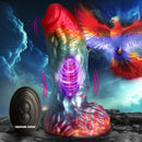 CREATURE C*CKS PHOENIX VIBRATING DILDO WITH REMOTE
