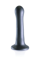 SMOOTH CURVY 7" DILDO GUNMETAL