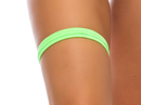 FLAT GARTER NEON GREEN