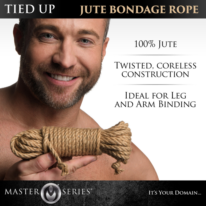 JUTE BONDAGE ROPE 25'