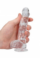 REALROCK 6" DILDO CLEAR