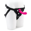 TOGETHER VIBES POP STRAP ON HARNESS & 5.5" PINK DILDO