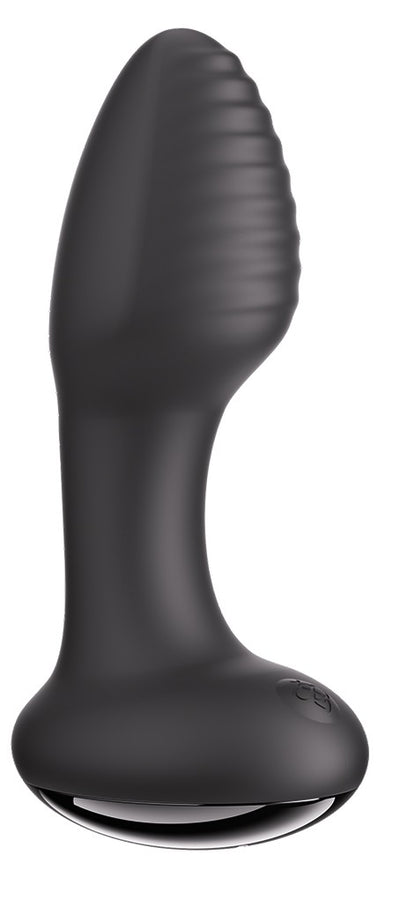 FRENZY ROTATING BUTT PLUG BLACK FRENZY ROTATING BUTT PLUG BLACK