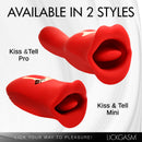 LICKGASM KISS N TELL MINI RED