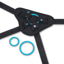EVERY BODY STRAP-ON HARNESS SET WITH 6” BLUE DILDO