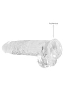 REALROCK 9" DILDO CLEAR