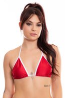 RETRO TRI TOP RED & BLACK O/S