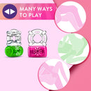 PLAY WITH ME PLEASURE RING NEON GREEN