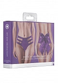 SEXY BOW VIBRATING PANTY PURPLE