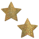 GOLD GLITTER STAR PASTIES