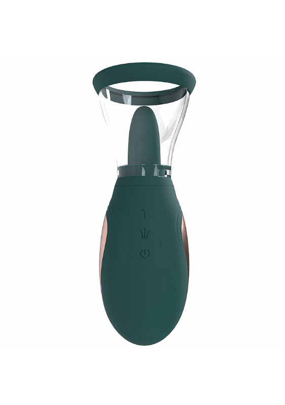 PUMPED ENHANCE VULVA & BEAST PUMP GREEN