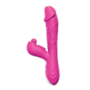 Yes Rabbit standing upright, showing the veined shaft and buttons on the handle