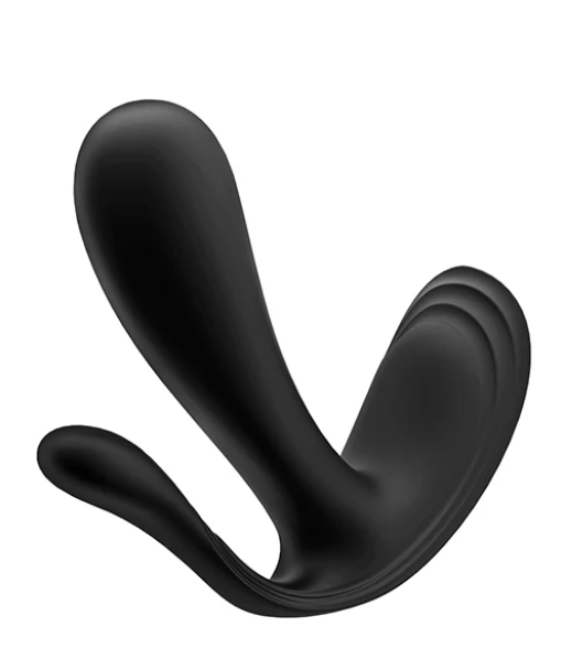 SATISFYER TOP SECRET WEARABLE VIBE BLACK