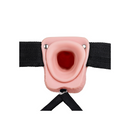 REALROCK 7" HOLLOW STRAP ON WHITE