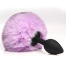 TAILZ FLUFFY BUNNY TAIL PLUG PURPLE