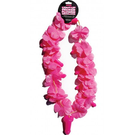 LIGHT UP PECKER LEI NECKLACE