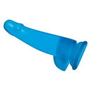 BLUE LINE 5.75" SUCTION CUP DILDO WITH BALLS