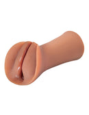 WET P*SSIES SELF LUBRCATING STROKER SLIPPERY SLIT TAN