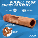 JOCK ENHANCER 1.5" REALISTIC PENIS EXTENSION MEDIUM