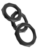 FANTASY DESGINER STAMINA RING SET BLACK