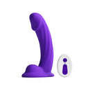 COLOURS CURVE VIBRATING 6" DILDO PURPLE