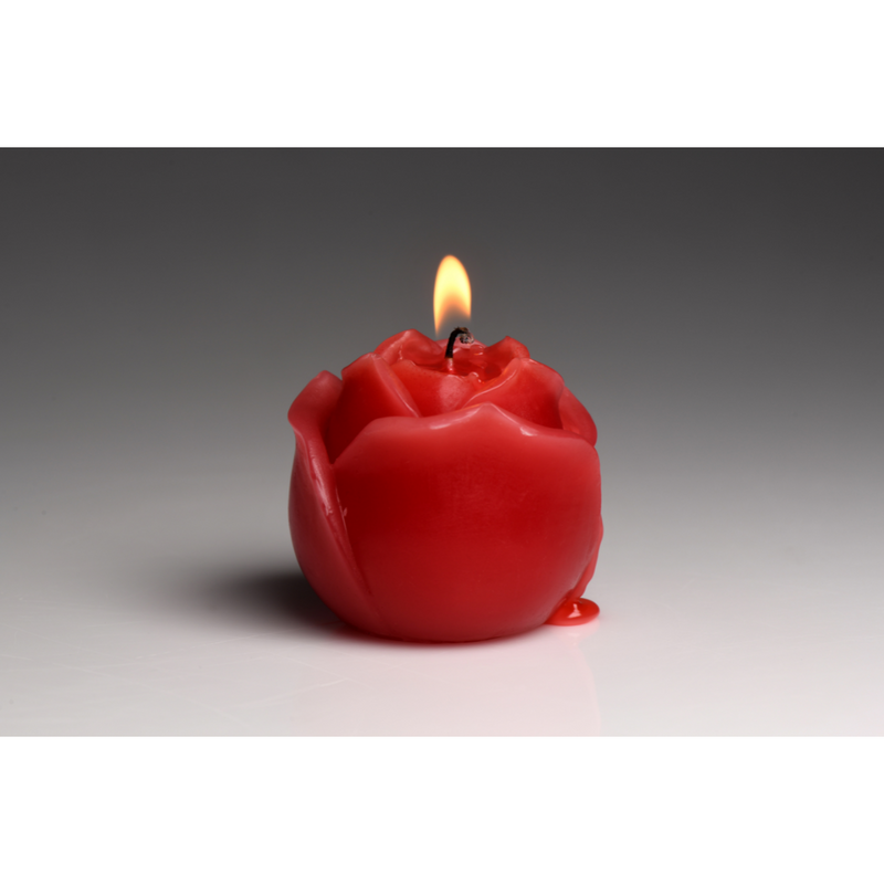 MASTER SERIES FLAMING ROSE DRIP CANDLE